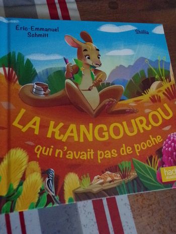 Livre macdo La Kangourou qui n'avait pas de poches Eric-Emmanuel Schimtt