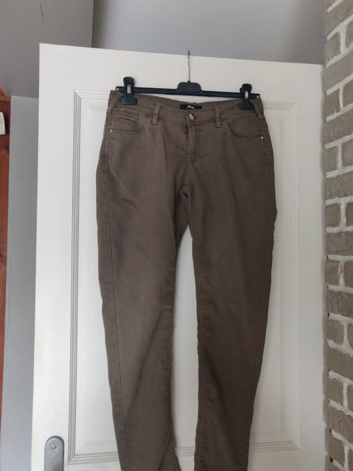 Pantalon en toile Kaki Mim - photo numéro 7