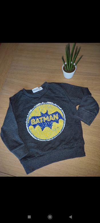 Pull Batman 3/4 ans