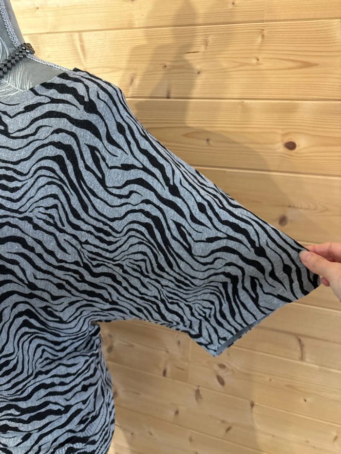 Pull tunique zébré - photo numéro 4