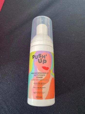 Mousse nettoyante visage