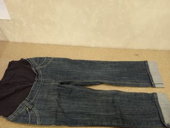 Pantacourt maternité jean