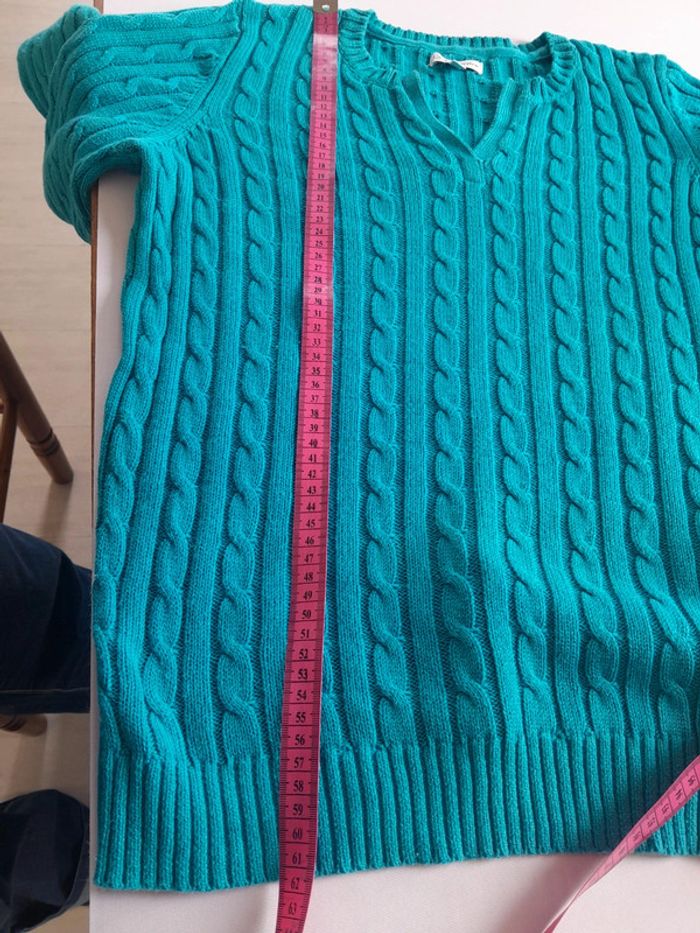 Petit pull coton torsadé croft&Barrow taille l ou Xl - photo numéro 6