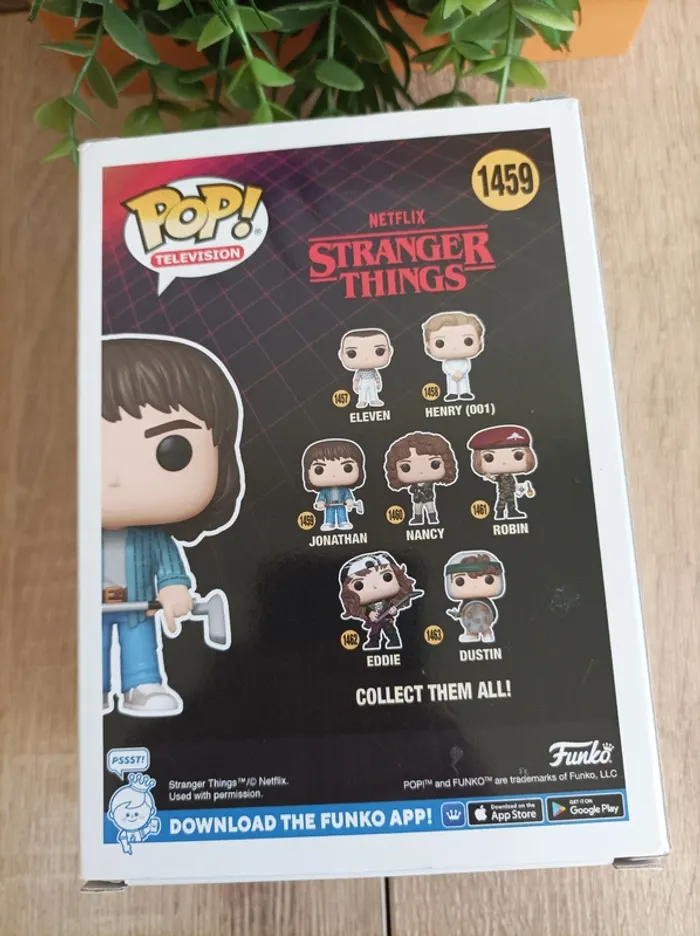 Figurine Jonathan Funko Pop Television Stranger Things - photo numéro 4