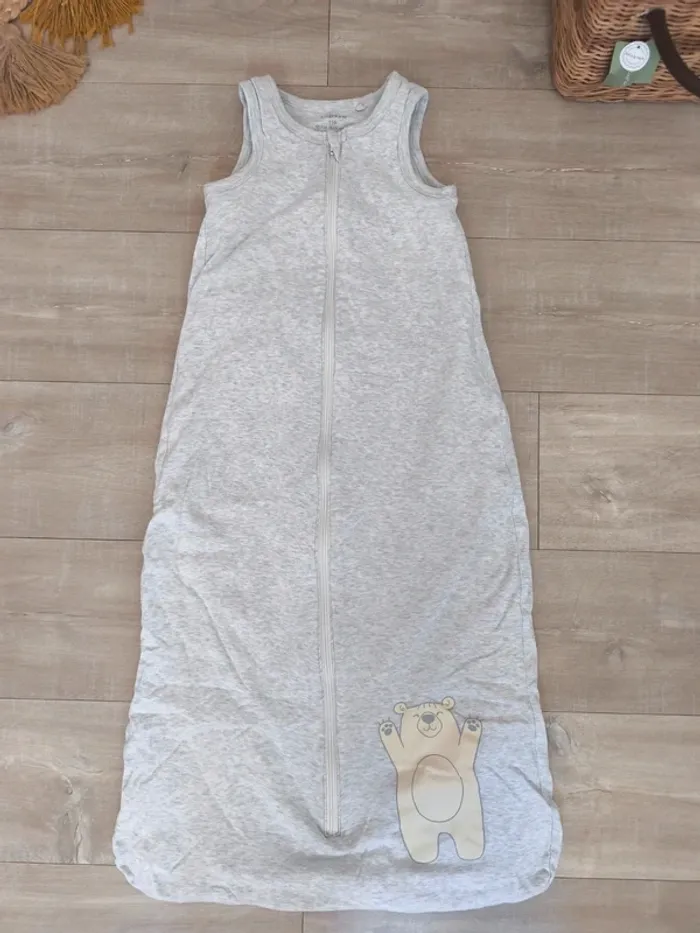 Gigoteuse mi saison ouverte zip devant