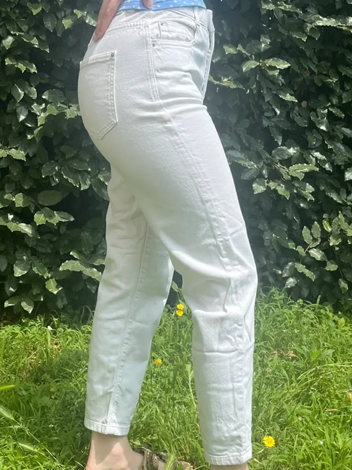Jeans blanc - photo numéro 2
