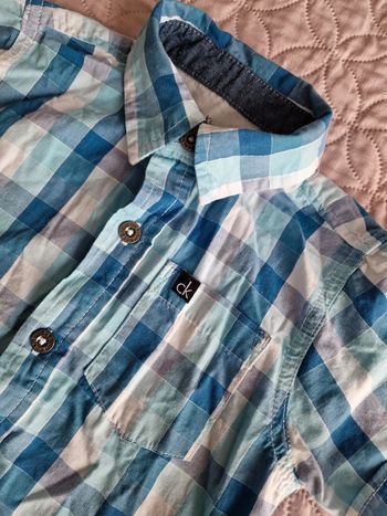 Chemisette Calvin Klein garçon 2 ans