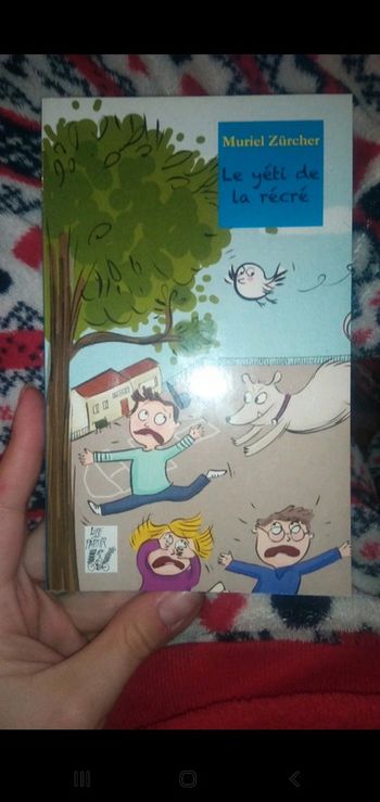 Livre Le yeti de la récré de Muriel Zürcher