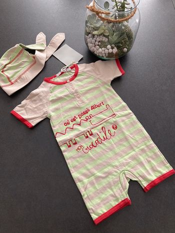 Ensemble lot Combinaison Combishort short vêtement bébé garçon 6 9 mois