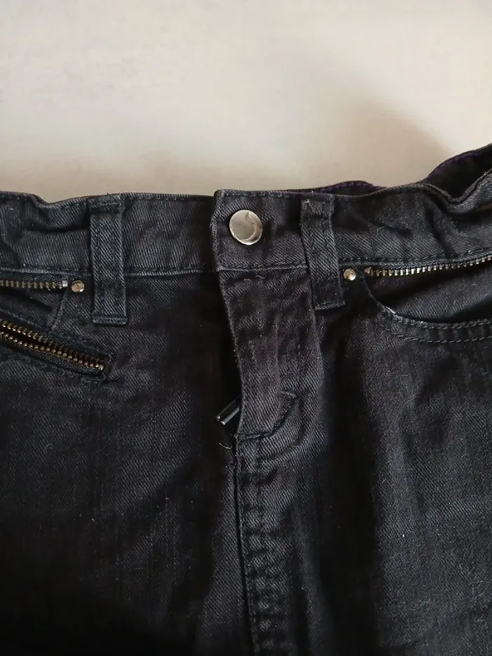 Jupe courte jeans - photo numéro 2