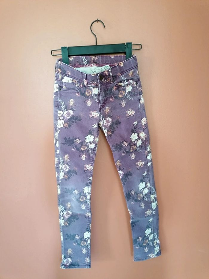 Jeans fleuri