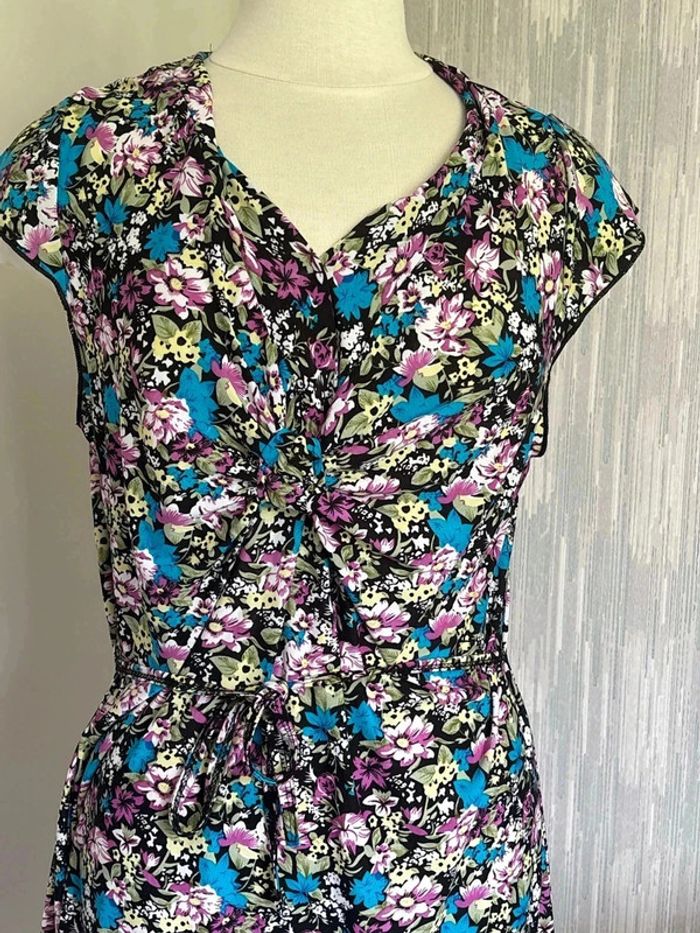 Magnifique robe colorée taille 38 marque moda y&m - photo numéro 2