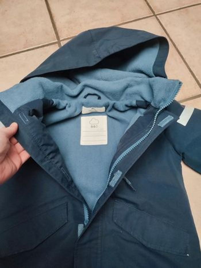 Parka H&M bleu - photo numéro 2