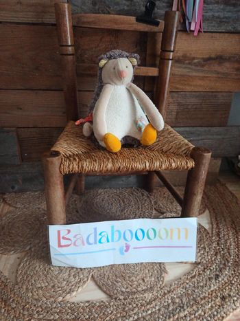 Peluche musicale hérisson moulin roty