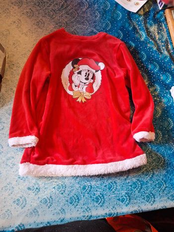 Robe Noël minnie disney 3/4 ans