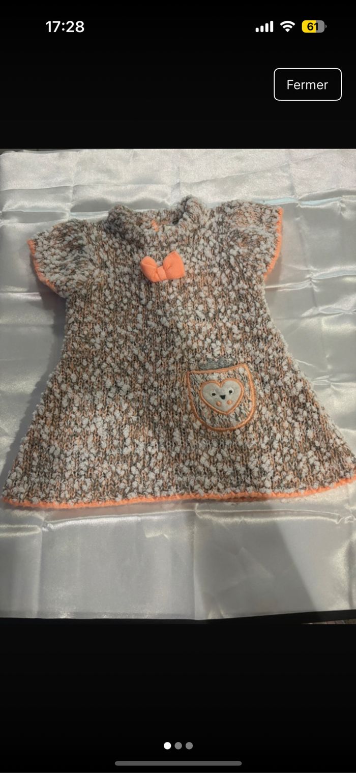 Robe pull bébé