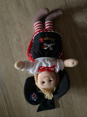 Peluche poupée Alsace