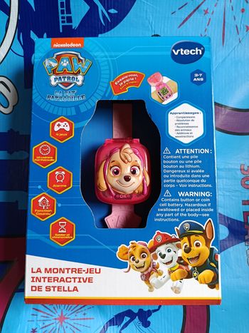Montre interactive Stella pat patrouille VTech 