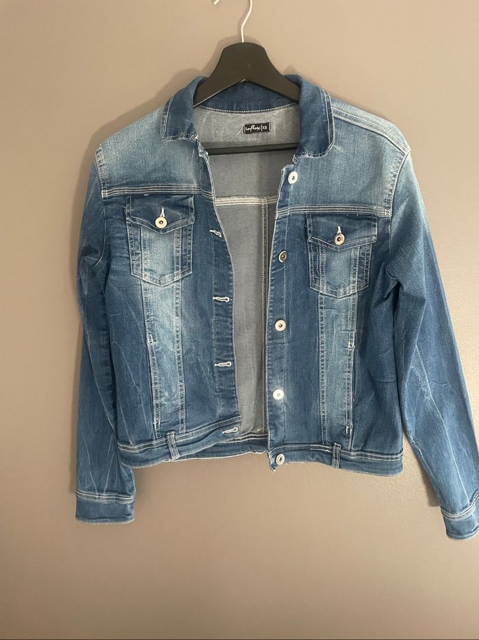 veste en jean femme