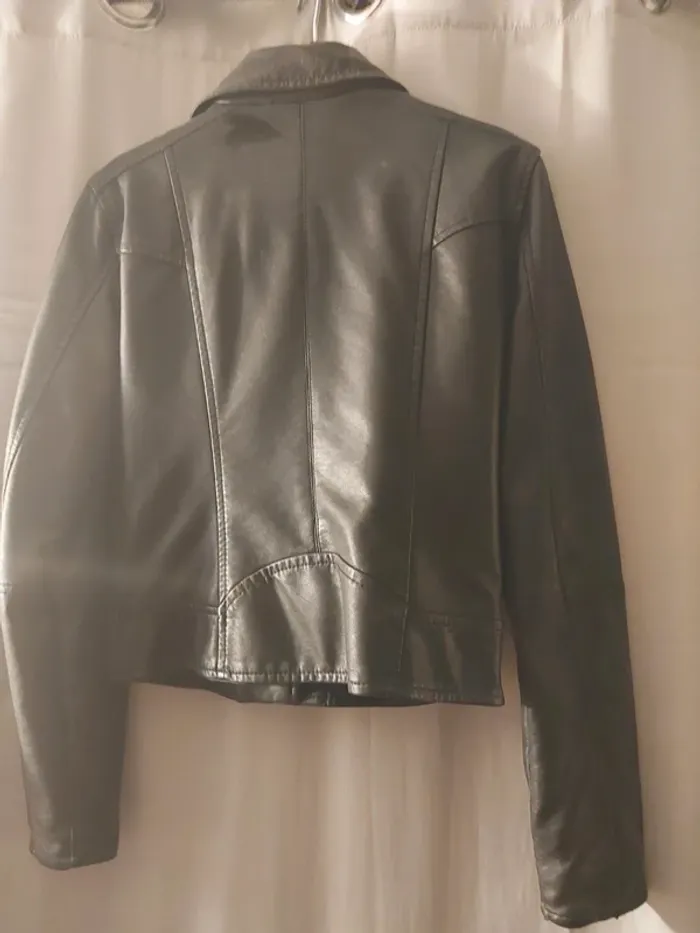 Veste cuir fille 8 ans - photo numéro 3