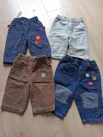 Lot pantalon 6 mois