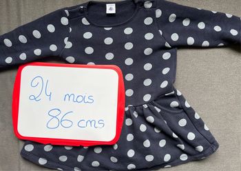Robe petit bateau 24 mois