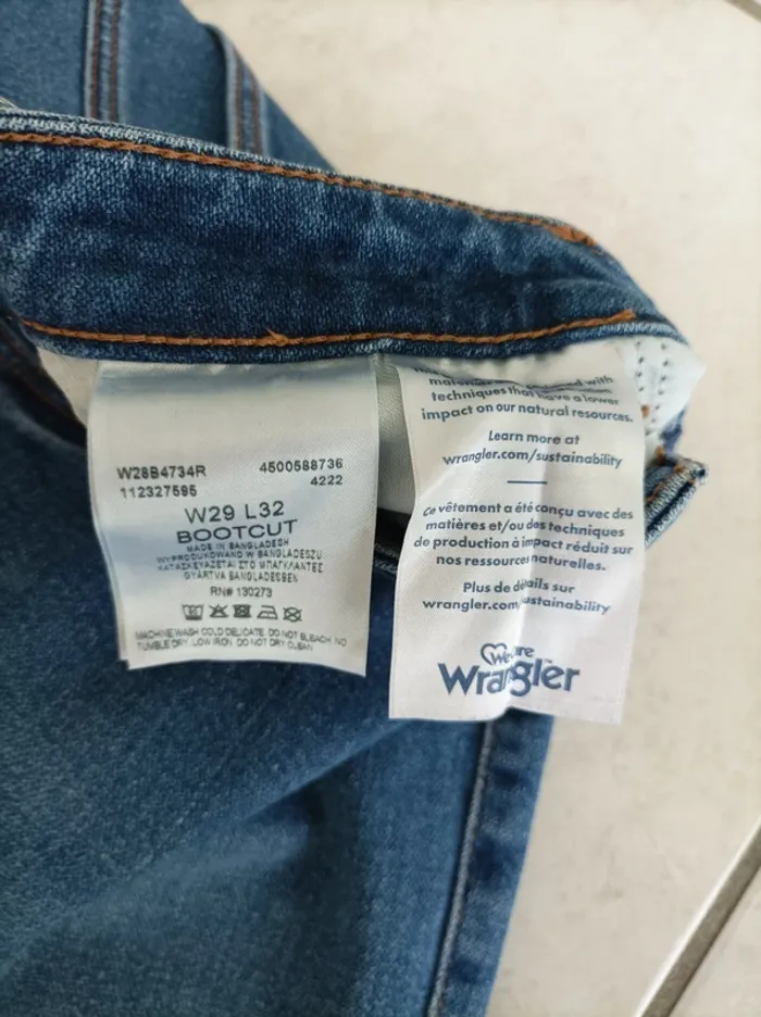 Jean Wrangler coupe Bootcut - photo numéro 3