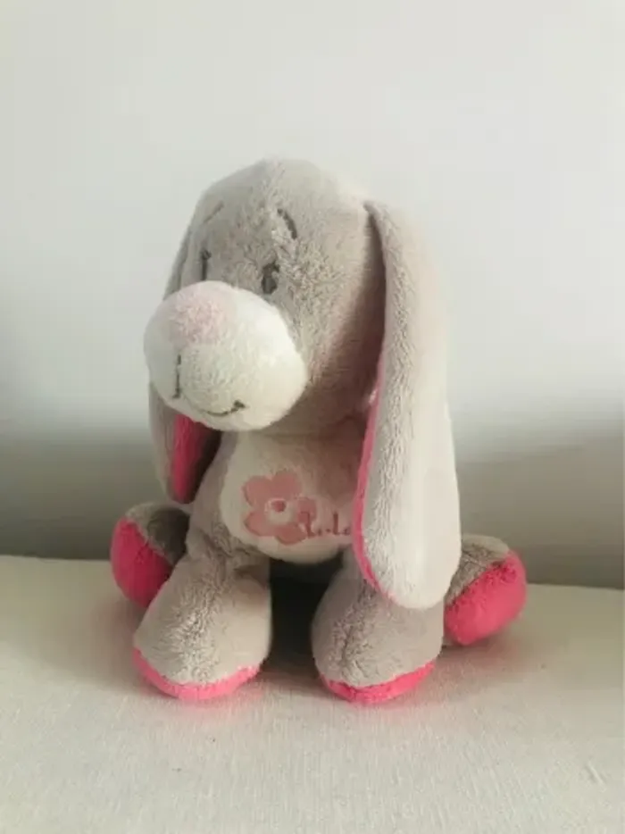 Peluche chien Arthur et Lola de bebisol - photo numéro 3