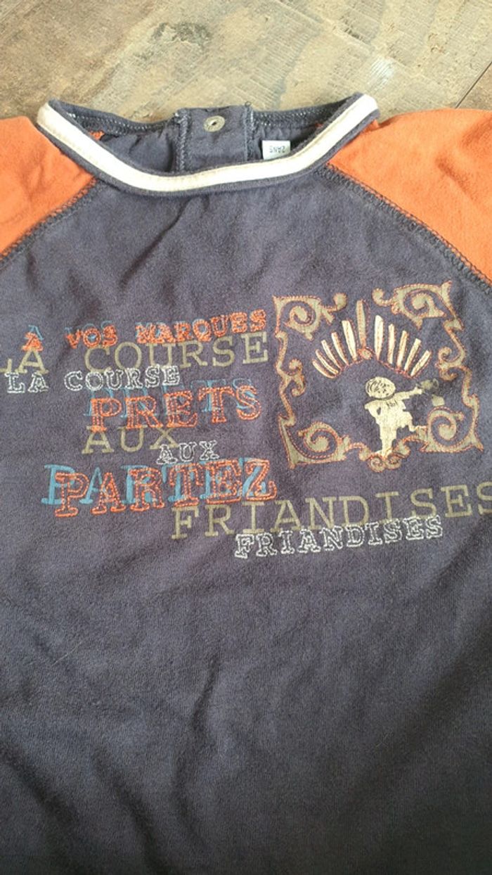 T-shirt Sergent major 24 mois en très bon état - photo numéro 2