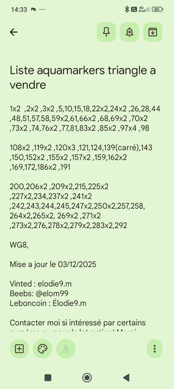 Aquamarkers a l'unité ou en lot