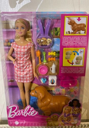 Barbie naissance des chiots