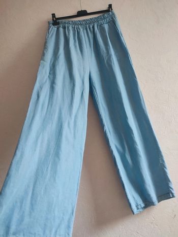 Palazzo, Pantalon large effet jean - Taille unique 🌸