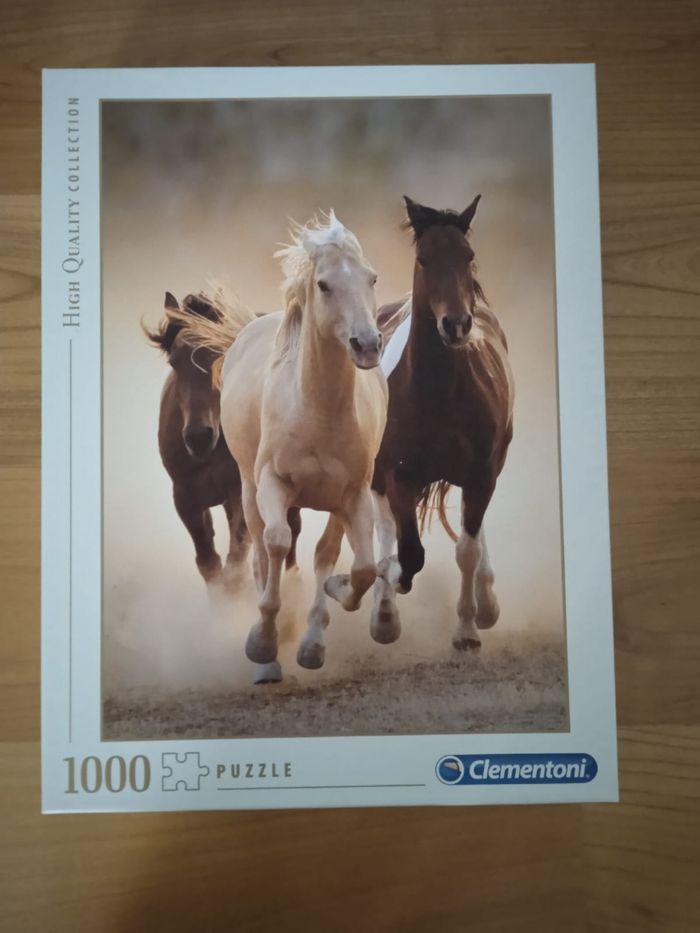 Puzzle chevaux 1000 pièces