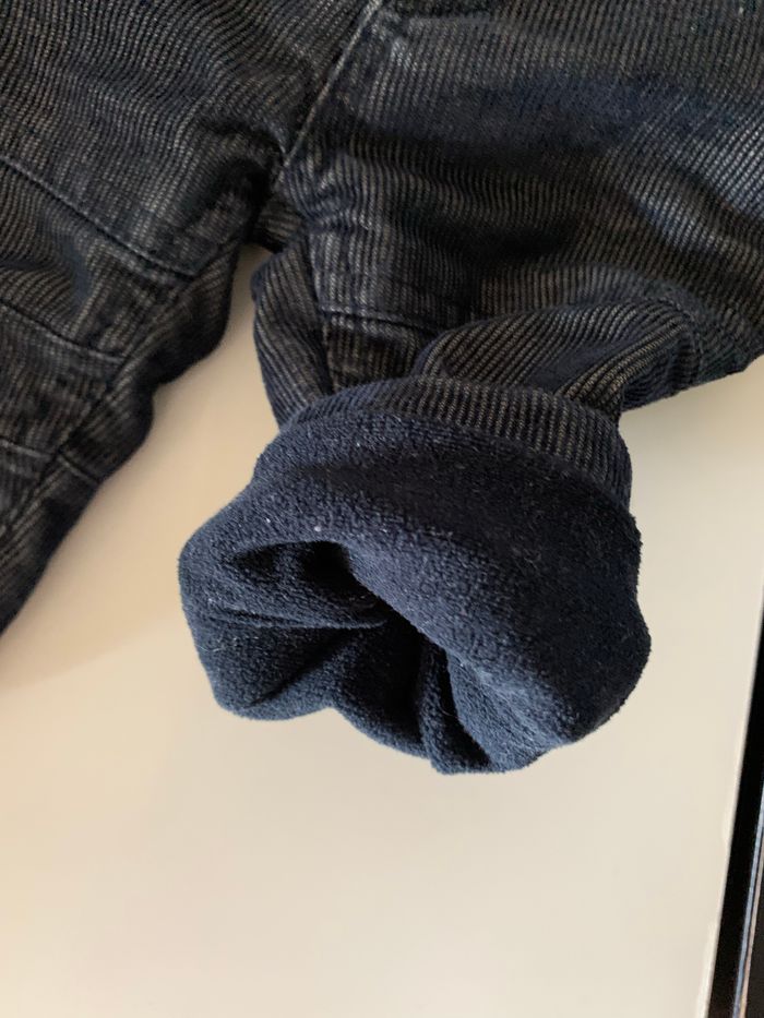 Lot de 4 pantalons / jeans chauds 6 mois - photo numéro 6