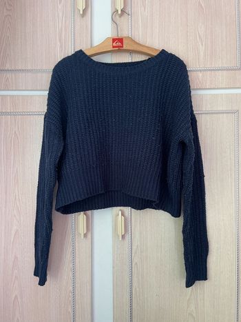 Pull court en maille