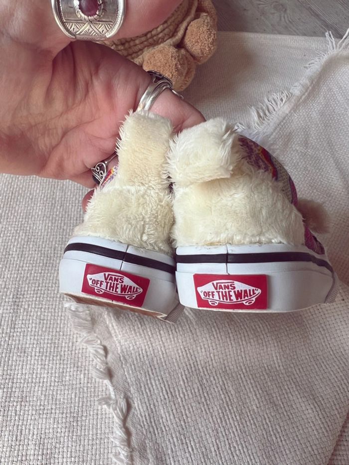 Baskets vans petit lama peluche multicolore 19 - photo numéro 3