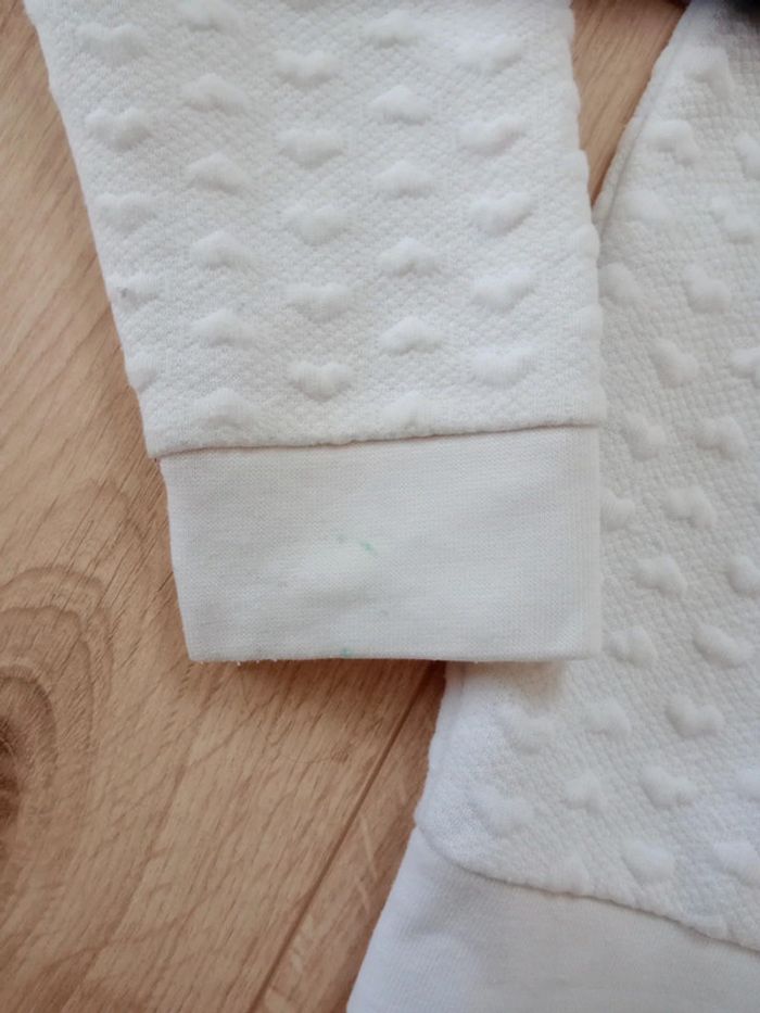 Sweat fille 8 ans "jolie"cœur blanc c64 - photo numéro 7