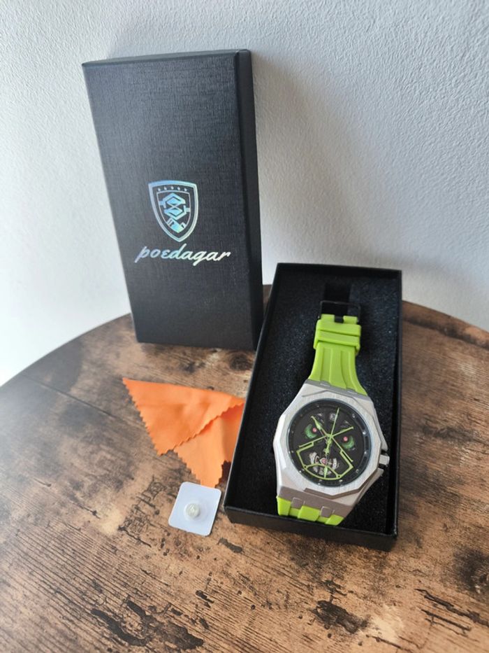 Montre à quartz homme étanche neuve poedagar
