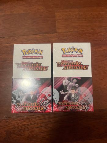 2 demi display Pokemon EV10 - Rivalités destinées 