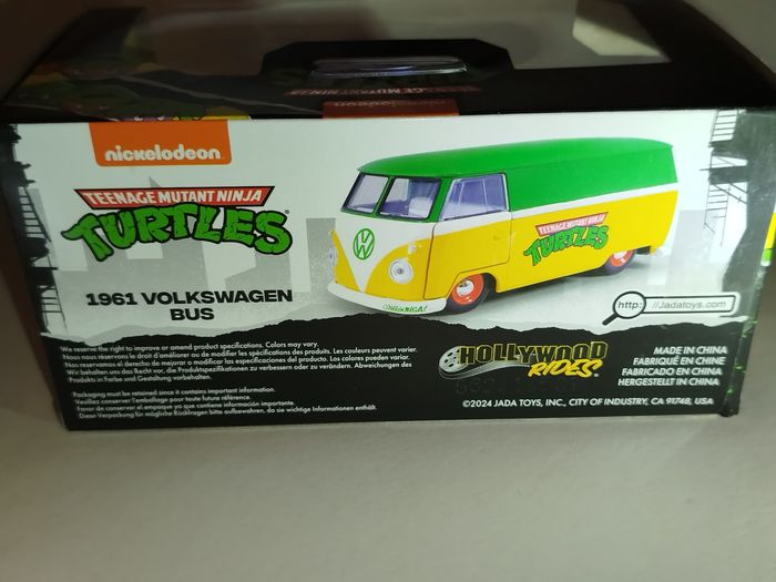 Jada Toy TMNT 1961 Volkswagen Bus Tortue Ninja - photo numéro 9