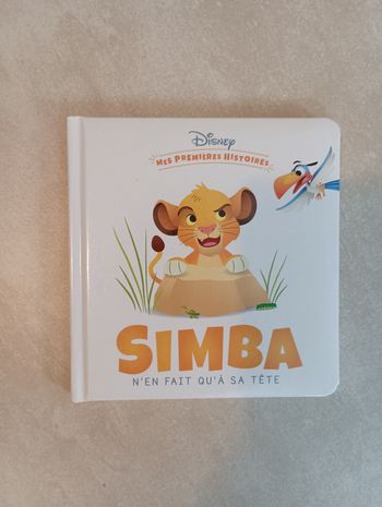 Livre mes premier Disney Simba n'en fait qu'à sa tête