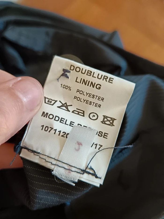 Pantalon bleu marine rayures tennis Burton - photo numéro 9