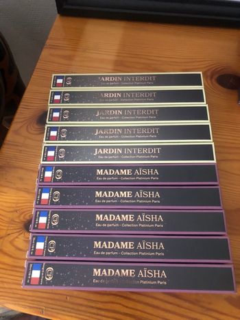 Lot de 10 Parfums Femme – Collection Platinium 35ml
