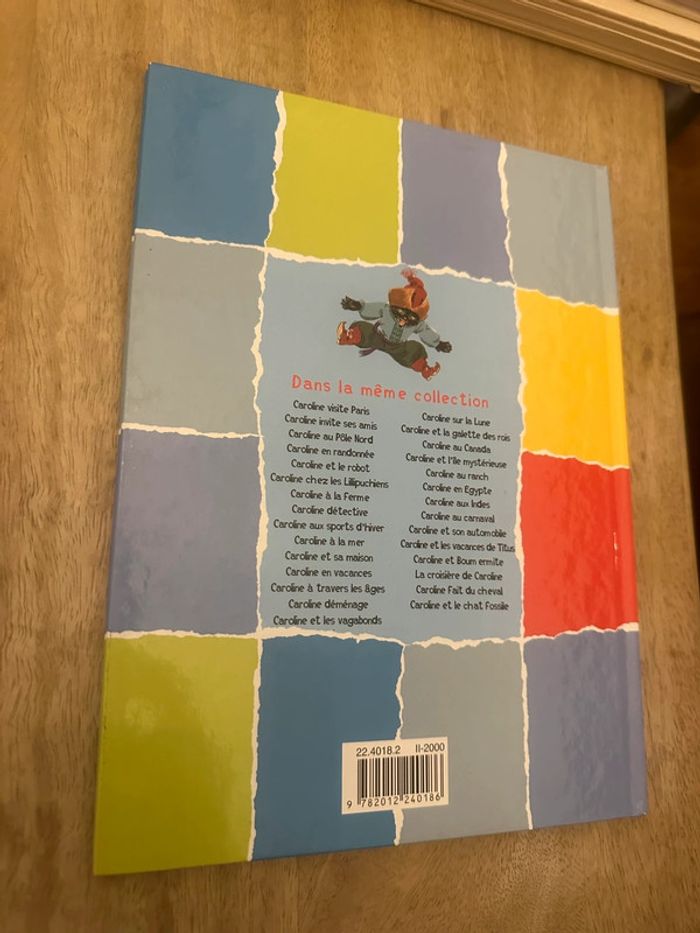 Pierre Probst - Caroline en Russie collection damier bords colorés livre bd album rare - photo numéro 2