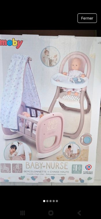 Jeu Ensemble Smoby Baby Nurse neuf