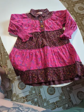 Robe catimini fleurie vintage