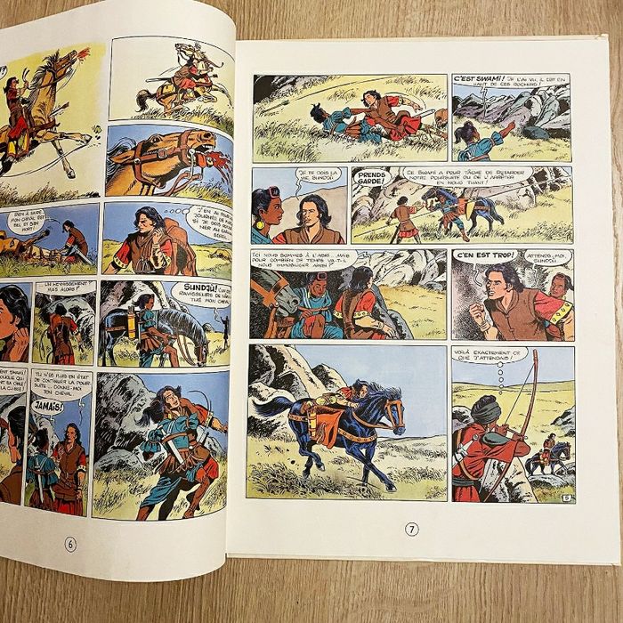 BD Chevalier Ardent Tome 17 : Yama, Princesse d’Alampur (1989) Bande Dessinée Édition Originale - photo numéro 4