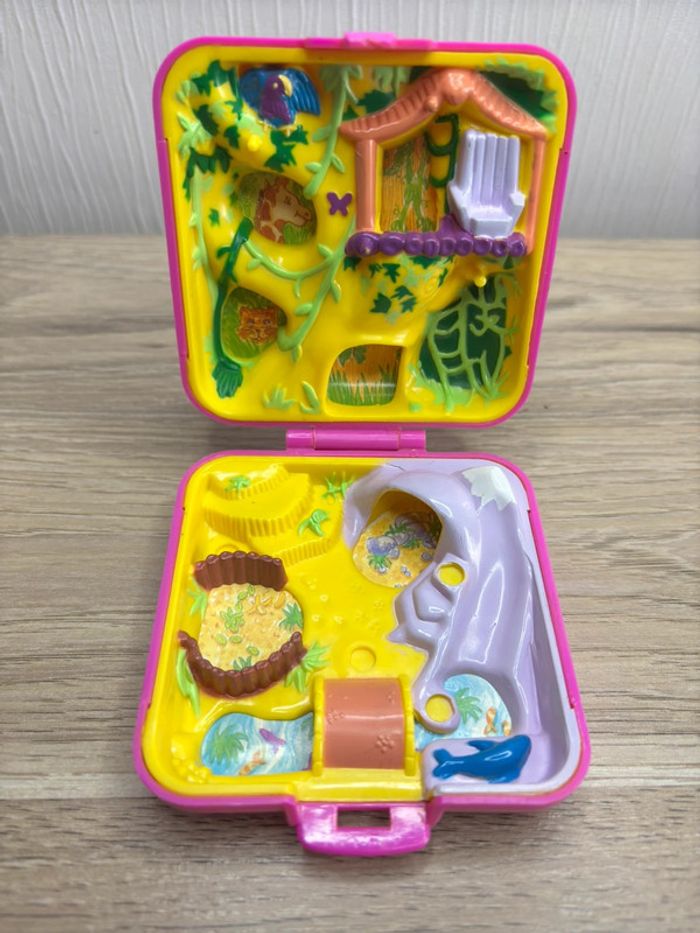 Boîte playset polly pocket zoo bluebird vintage
