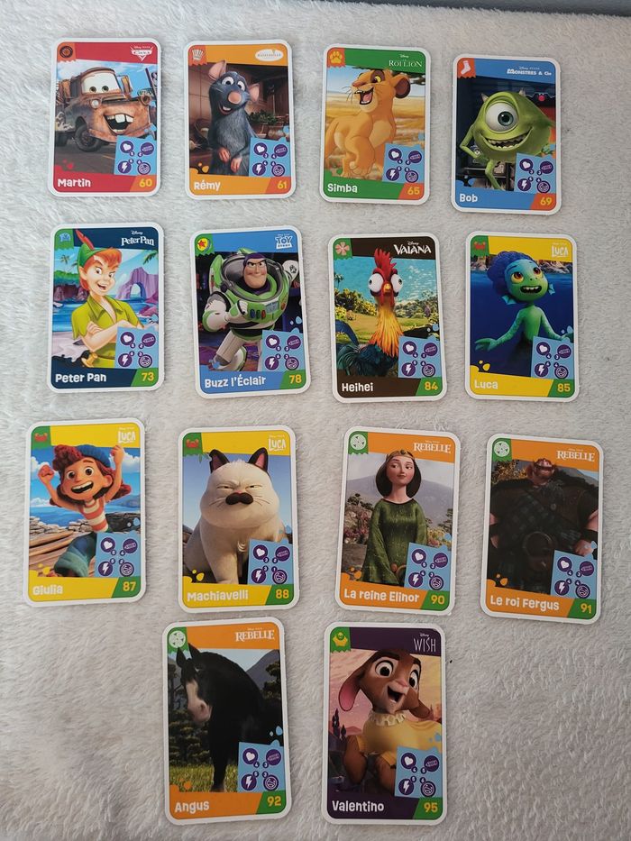 Lot d'images Jouons, rêvons - Disney - Auchan - Collection - photo numéro 5