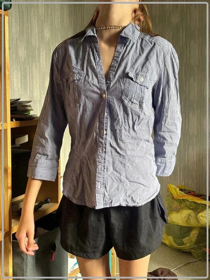 Chemise taille 38 manche 3/4 marque h&m